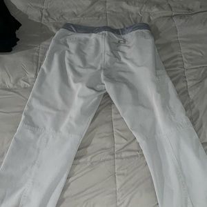 Medium scrub pants from figs light gray